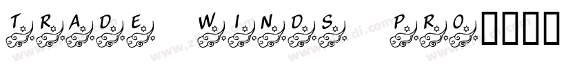 Trade Winds Pro字体转换